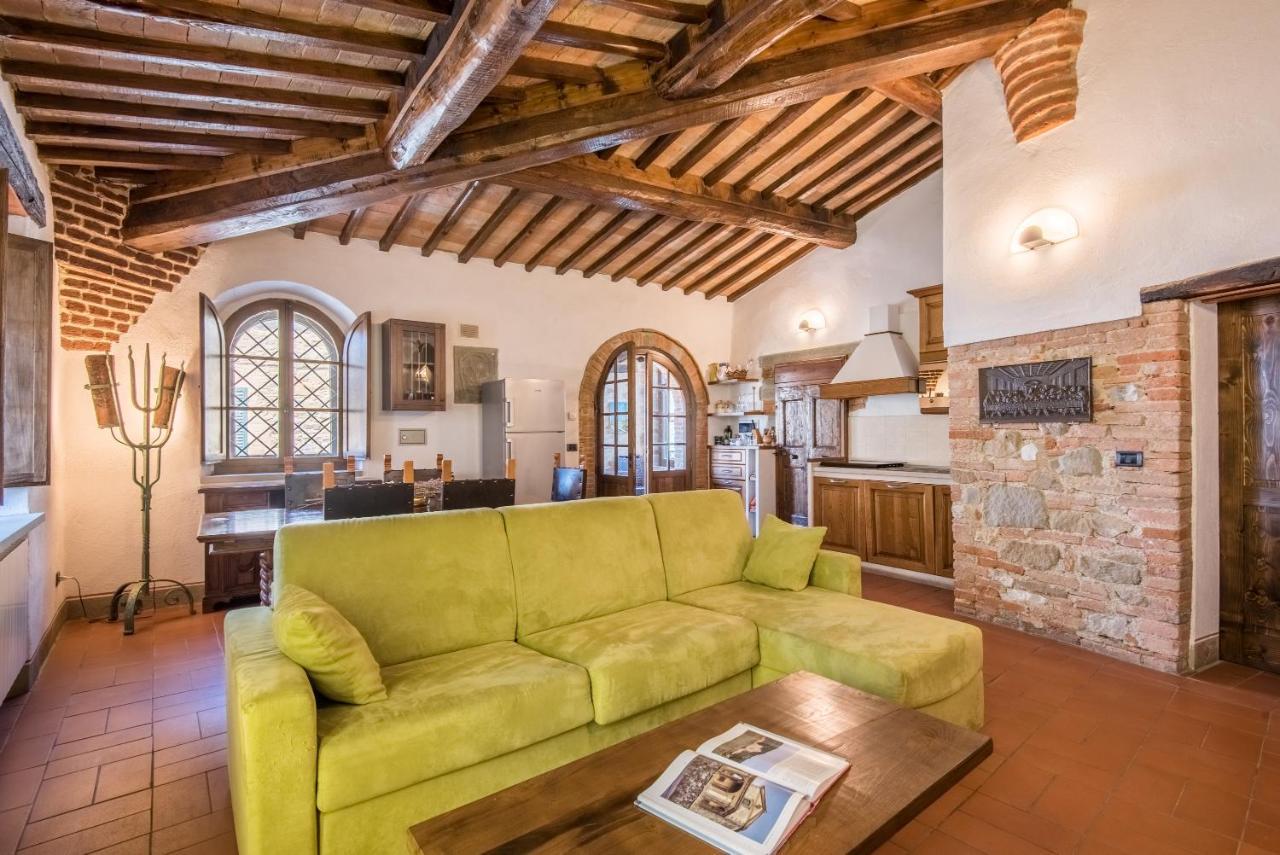 Casale Rosennano - Loggiaアパートメント エクステリア 写真