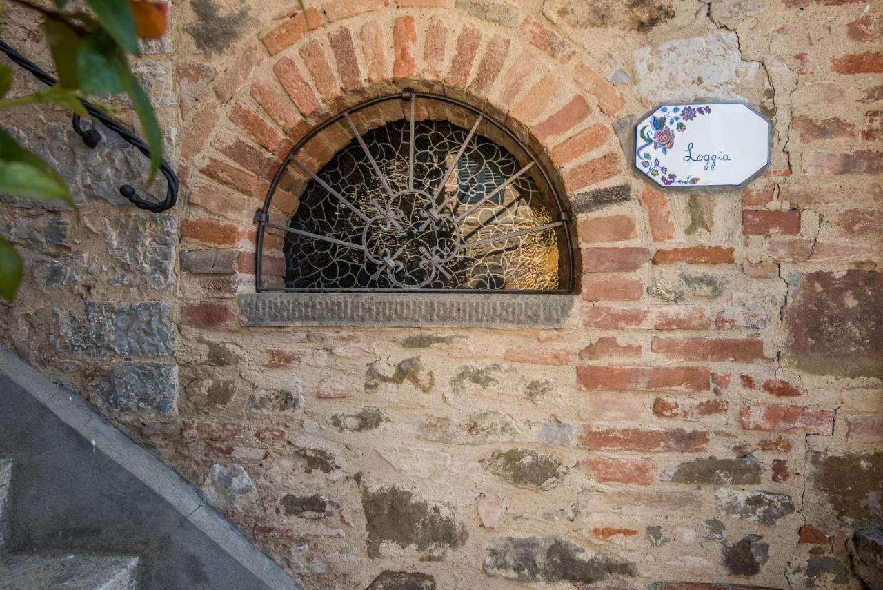 Casale Rosennano - Loggiaアパートメント エクステリア 写真